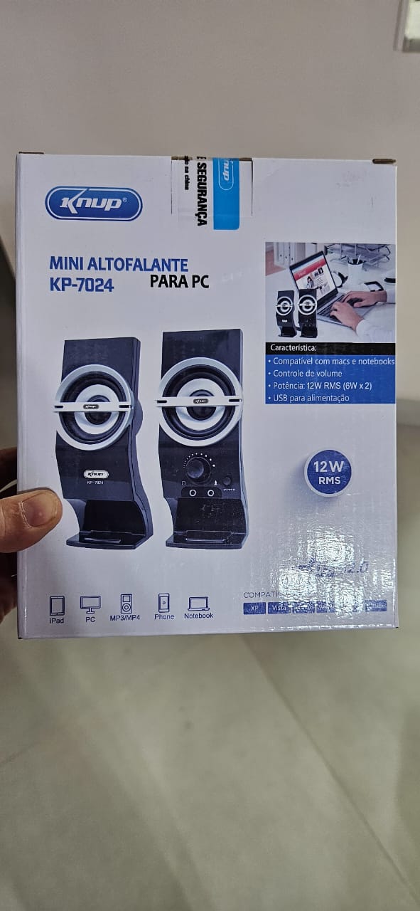 MINIPARLANTE PARA PC KP 7024