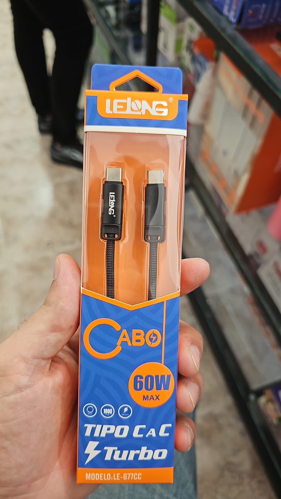 CABLE LELONG TIPO C A C LE-677CC
