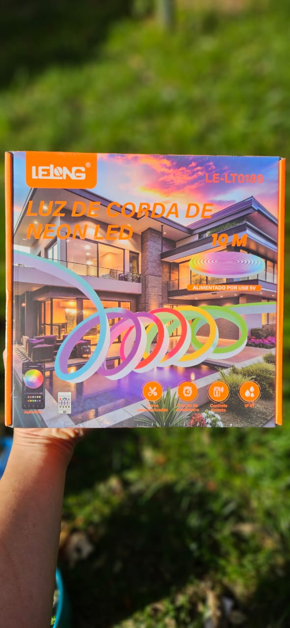 TIRA DE NEON RGB 10 Metros LE-LT0189