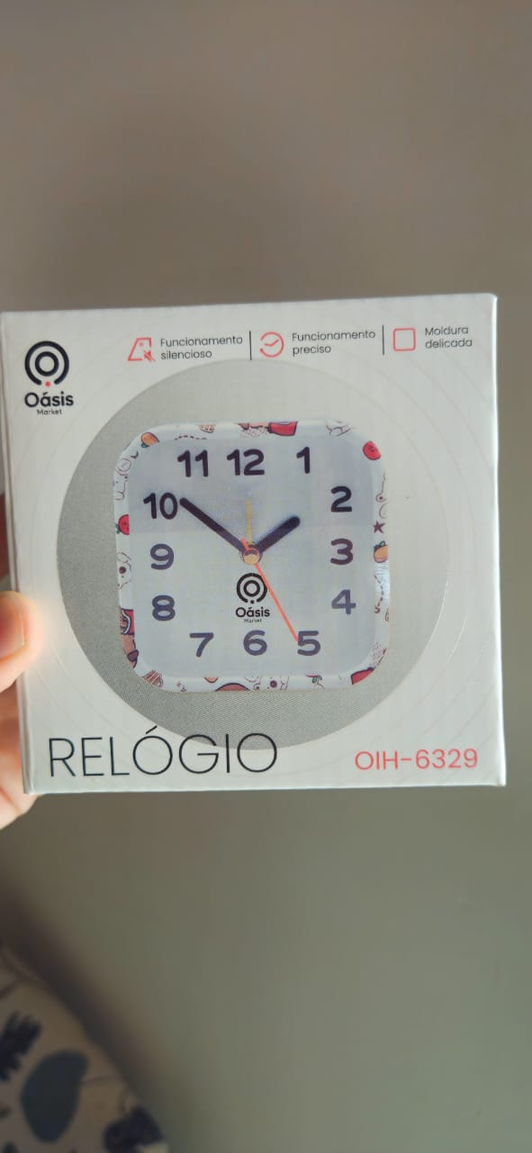 RELOJ DESPERTADOR CAPIBARA OIH-6329