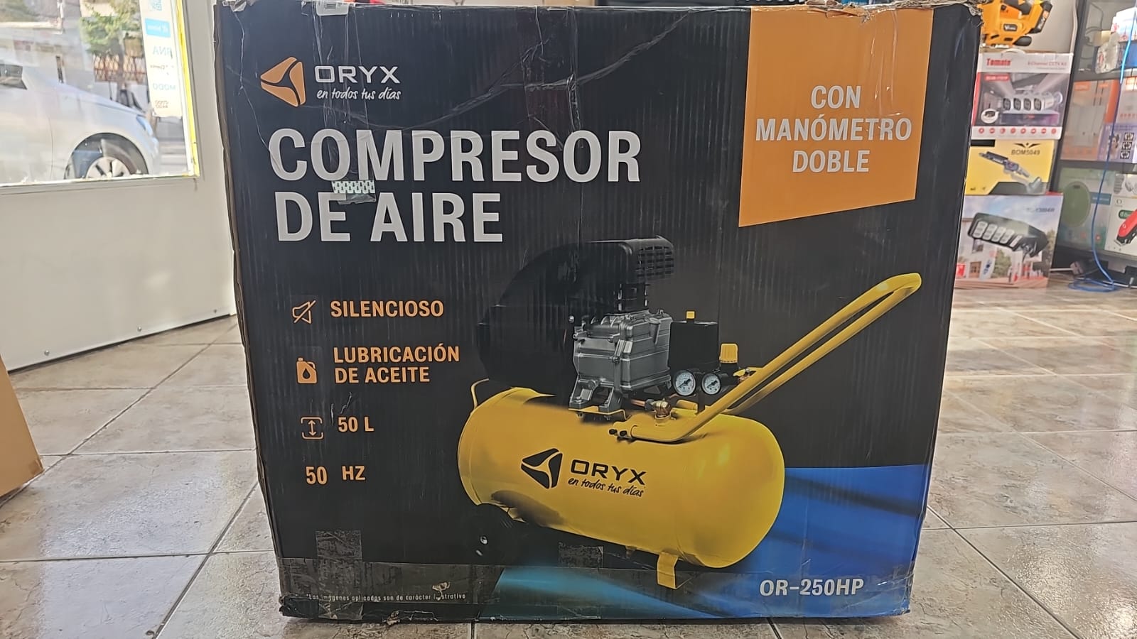 COMPRESOR ORYX OR-250HP