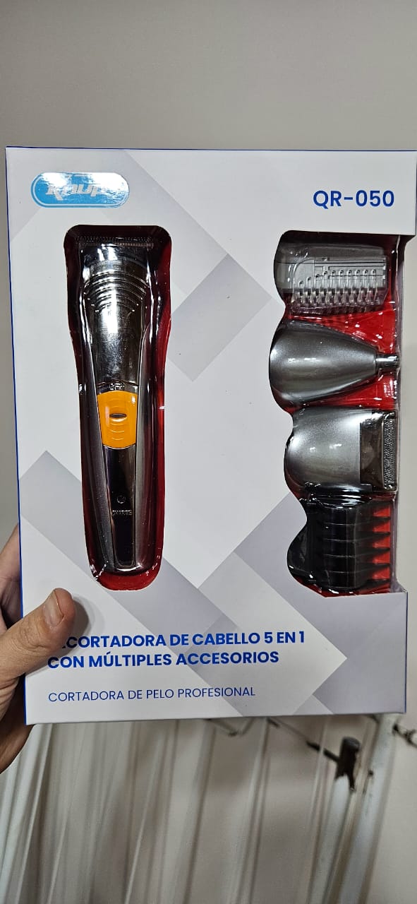 CORTADORA DE PELO 5 EN 1 QR-050