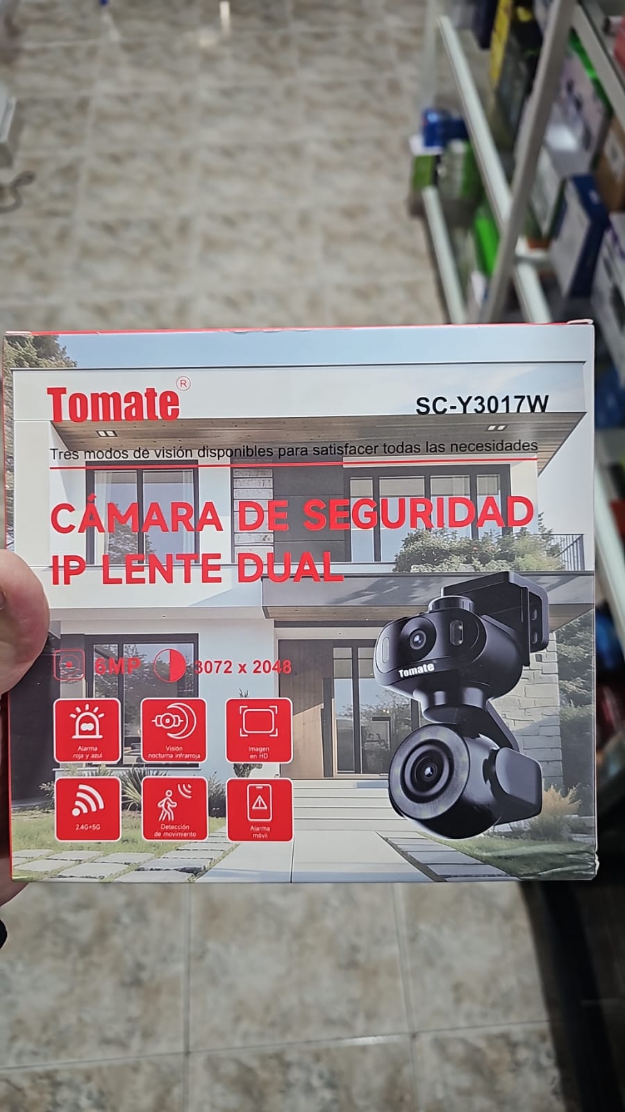 CAMARA DE SEGURIDAD TOMATE SC-Y3017