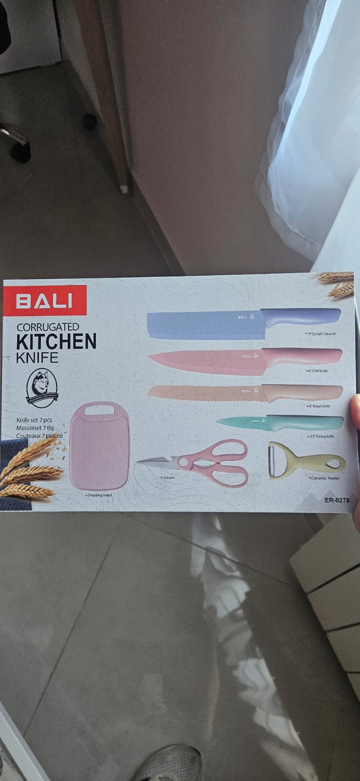 KIT CUCHILLOS COLORES