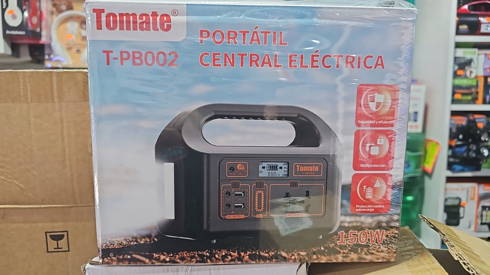 PORTATIL CENTRAL ELECTRICA T-PB002