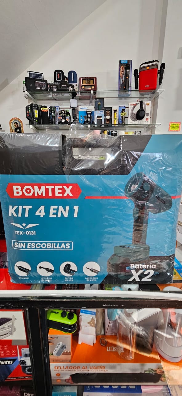KIT 4EN1 lavadora y sopladora TEX-0131