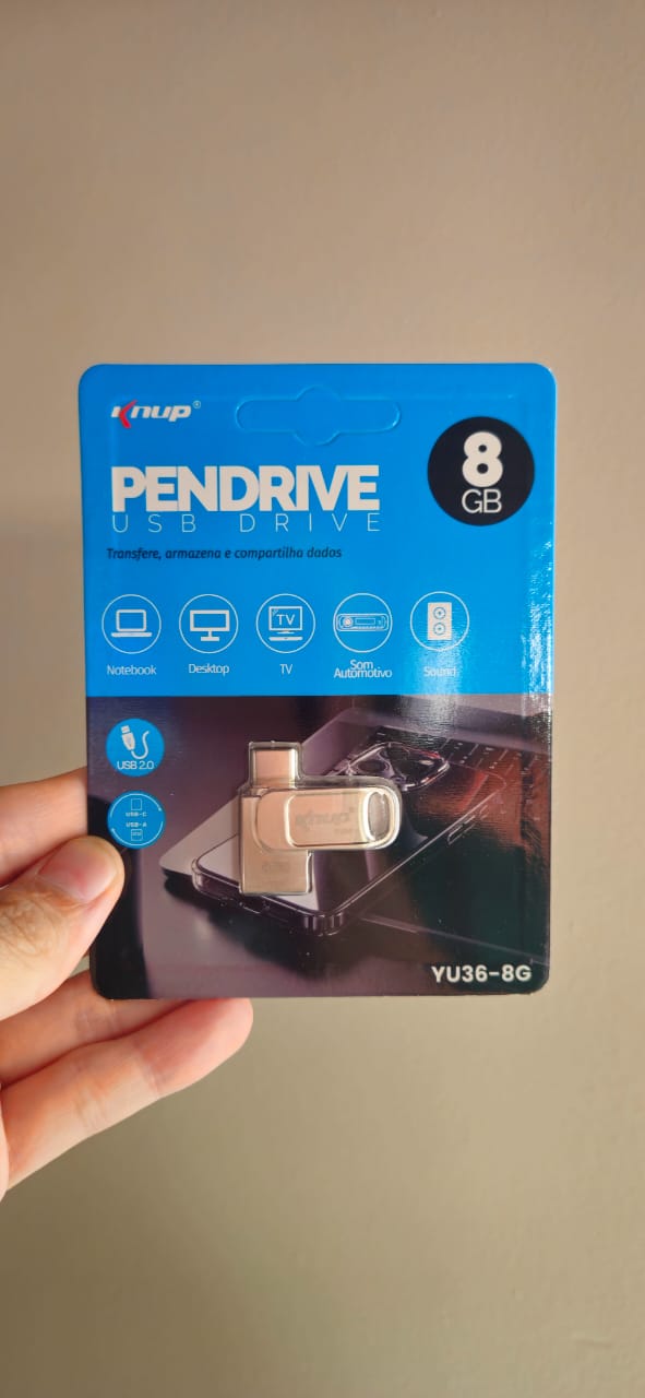 PENDRIVE DUO 8GB