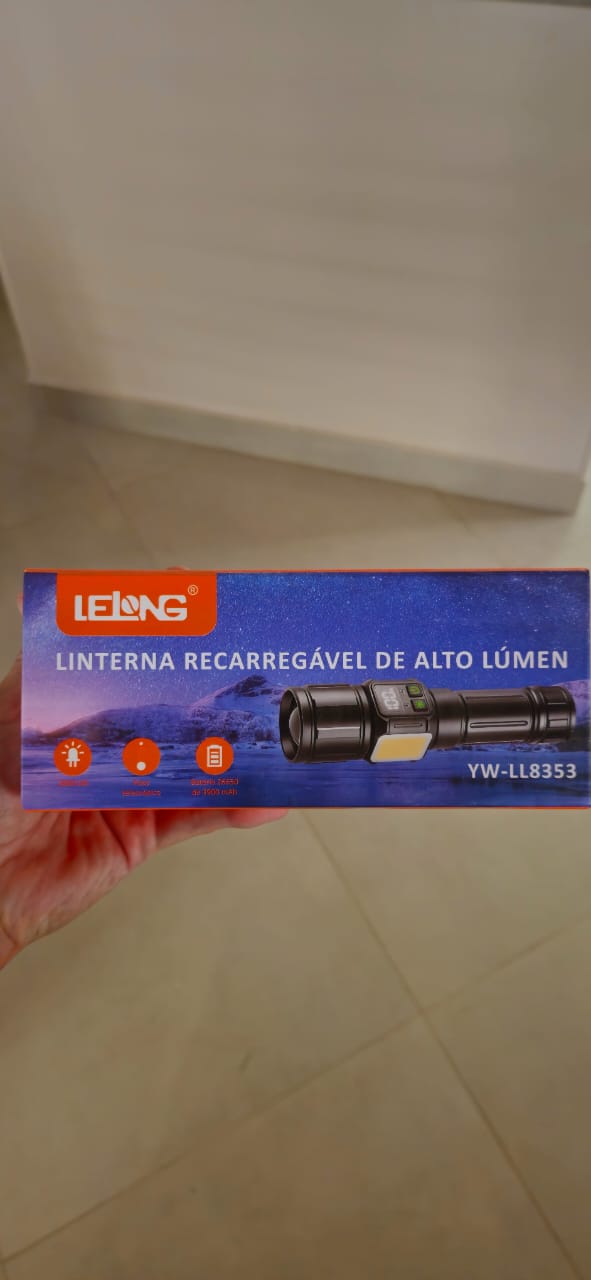 LINTERNA RECARGABLE DE ALTO LUMEN YW-8353
